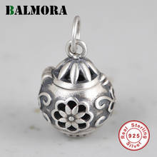 BALMORA Original 100% 925 Pure Silver Hollow Sachets Pendant For Women Pendant Thai Silver Charm Vintage Jewelry Without Chain 2024 - buy cheap