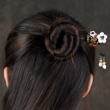 Ethnic Hairpin For Women Sanders wood sticks charm copper White vintage jewelry  hair accessories for women wedding 2024 - buy cheap