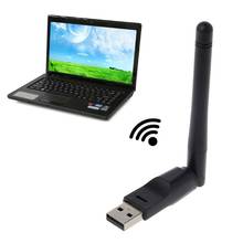 Ralink 5370 Mini USB Wifi Adapter 2Dbi Antenna LAN Adapter Network Card 802.11b/n/g Recevier Antenna For Laptop Desktop 2024 - buy cheap