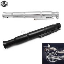 Universal Chrome/Black Motorcycle Mufflers Silencer Motorbike Exhaust Pipe Megaphone Style For Chopper For Bobber Cafe Racer 2024 - buy cheap