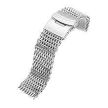 Silver 18mm/20mm/22mm/24mm Stainless Steel Milanese Metal Watch Watchband Mesh Mesh Shark Bracelet Band Strap For Watch T8M7 2024 - buy cheap