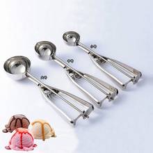 4/5/6 cm Ice Cream Spoon Useful Stainless Steel Ice Cream Scoop Watermelon Spoon Cookies Dough Disher Spoon Kitchen Supplies 2024 - buy cheap