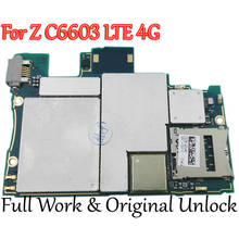 Placa base de desbloqueo para Sony Xperia Z L36h C6603 C6606, circuito lógico de SO-02E, Firmware Global, totalmente funcional, Original 2024 - compra barato