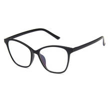 New Retro Cat Eye Clear Glass Glasses For Women Men Large Eyeglasses Frame Myopia Presbyopia Prescription Spectacles Frames L3 2024 - buy cheap