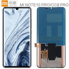 Оригинальный Для Xiaomi MI Note 10 mi note10 ЖК-дисплей сенсорный экран дигитайзер сборка Замена для Xiaomi mi note10 pro cc9 pro 2024 - купить недорого