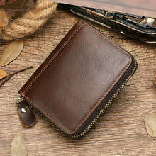 Wallet for Business Leather credit cards Card Holder Bag With Cardholder Male Coin Purse Men Women Wallet Porte Monnaie Femme 2024 - buy cheap