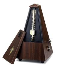 Metrónomo de guitarra Vintage antigua en línea, Péndulo de ritmo mecánico, metrónomo mecánico para guitarra, Piano, violín, instrumento Musical 2024 - compra barato