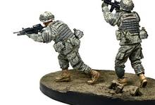 1/35  Resin Model Building Kit Figure  US combat (contain Big base) 2024 - buy cheap