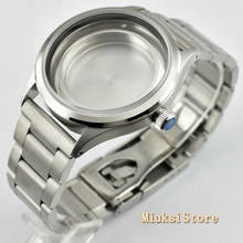 41mm watch case sapphire glass 316L stainless steel strap fit ETA 2836,Miyota 82 Serie,DG2813/3804 2024 - buy cheap