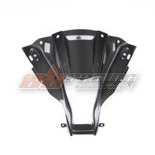 Cubierta de carenados de cabeza delantera y nariz media para Kawasaki ZX10R, 2011, 2012, 2013, 2014, 2015, fibra de carbono 100% 2024 - compra barato