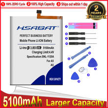 HSABAT 0 цикл 4600 мАч батарея для Elephone A5 высокое качество мобильного телефона запасной аккумулятор 2024 - купить недорого