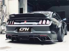 ABS/Carbon Fiber Car Rear Wing Trunk Lip Spoilers Fits For Ford Mustang Spoiler 2015 2016 2017 2018 2019 2024 - buy cheap