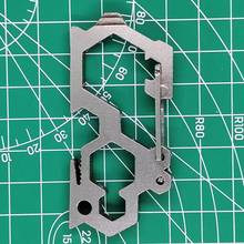 Multi EDC Pocket Tools with Carabiner Screwdriver Wrenches Bottle Opener 2024 - buy cheap