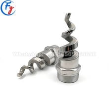 Aeration nozzle, cooling evaporative nozzle, ss316L spiral full cone spray nozzle, gas scrubbing washing full cone spiral nozzle 2024 - buy cheap