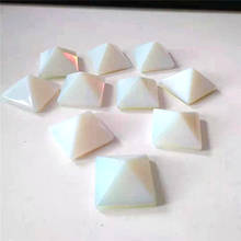 Pirámide de ópalo de cristal pulido Natural, artesanía folclórica, piedra curativa para decoración del hogar 2024 - compra barato