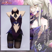 UWOWO X Sakiyamama Fate/GrandOrder FGO Artoria Pendragon Alter(Lancer) Bunny Girl Ver. Disfraz de Cosplay 2024 - compra barato