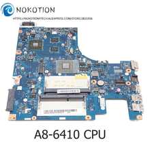 NOKOTION для Lenovo IdeaPad G50-45 Материнская плата ноутбука 5B20G38068 NM-A281 материнская плата A8-6410 процессор R5 M230 GPU 2024 - купить недорого