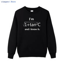 I'm Sex And I Know men women sweatshirts Pun Math Simple Design High Quality hoodies Nerd Humorous pullovers couple clothing 2024 - buy cheap