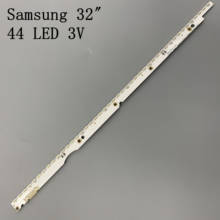 New 44LED*3V 406mm LED strip for samsung UA32ES5500 UE32ES6100 SLED 2012svs32 7032nnb 2D V1GE-320SM0-R1 32NNB-7032LED-MCPCB 2024 - buy cheap