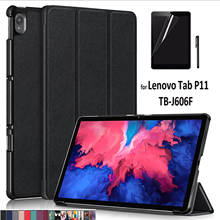 GLIGLE Magnet Case for Lenovo Tab P11 TB-J606F Smart Cover Shell 2024 - buy cheap