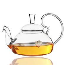 Bule de chá para casa, bule de café resistente ao calor cozinha restaurante vidro coador de água 2024 - compre barato