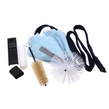 Saxophone Cleaning Tool KitCleaning Cloth+Cork Grease+Brush+Thumb Rest+Reed Case 2024 - buy cheap