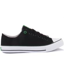 Benetton-Black Color Lace-Up Men Casual Shoes 2024 - buy cheap