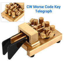 DX-KV de retorno magnético, llave de paleta automática, CW, código Morse, HF, Radio Mini, para CW, código Morse 2024 - compra barato