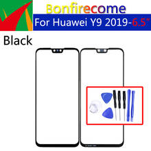 6.5"For Huawei Y9 2019 Front Touch Screen Glass Outer Lens For Huawei Enjoy 9 Plus LCD Glass Replacement 2024 - buy cheap