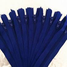 10 pieces. 20 cm (8 inches) Deep blue Nylon Zippers Tailor Sewer Craft Crafter's & FGDQRS 2024 - buy cheap