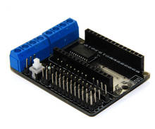 SUQ NodeMCU Motor Shield Board L293D for ESP-12E from ESP8266 esp 12E kit diy rc toy wifi rc smart car remote control 2024 - buy cheap