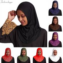 Muslim Turban cap Full Cover Inner Hijab Caps Islamic Underscarf Bonnet Solid Modal Under Scarf caps turbante mujer 2024 - buy cheap