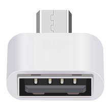 Преобразователь Micro USB в USB для планшетного ПК Android Usb 2,0 Mini OTG USB кабель OTG адаптер Micro Female конвертер адаптер 2024 - купить недорого