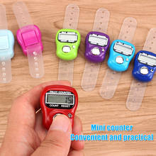 New Stitch Marker Finger Ring Counter LCD Night Light Electronic Digit Finger Ring Digital Tally Counter Clicker Timer 2024 - buy cheap