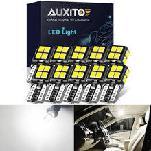 Auxito-lâmpada led canbus 2835smd t10, luz interior para carro, vw golf 7, 4, mk4, passat b6, ford focus 2, mk2, mercedes w204, w211 2024 - compre barato