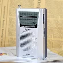 Mini Radio portátil multifunción para BC-R60, Radio AM FM, receptor de antena telescópica de bolsillo, duradera, 3,5mm 2024 - compra barato