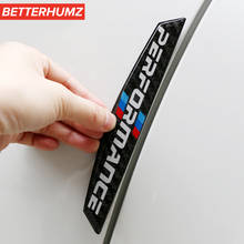 BETTERHUMZ-tira reflectante de fibra de carbono para puerta de coche, pegatina para BMW E90, E92, E93, E70, E71, F10, F07, F20, F30, F25, F26, F15 2024 - compra barato