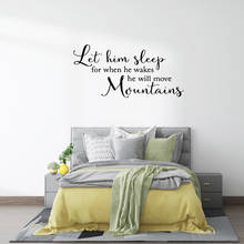 NEW sentence Vinyl Wall Sticker Home Decor Stikers For Baby's Rooms Decal Creative Stickers 2024 - buy cheap