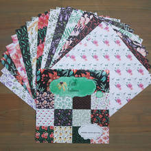 6'' Flowers Patterned Scrapbooking Packs Paper Handmade Crafts Paper Card Making DIY Photo Album Scrapbook Background Pads Paper 2024 - buy cheap