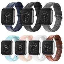 Leather watchband For Fitbit versa 2 Smart Watch Bracelet Band Women Men Sports Strap for Fitbit Versa / versa lite 2024 - buy cheap