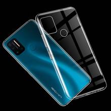 Funda de teléfono transparente para Umidigi A7 Pro, carcasa de silicona Ultra clara, suave, negra, TPU, carcasa trasera para Umidigi A7 Pro 2024 - compra barato