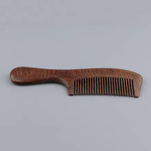 Handmade Close Tooth No-static Scalp Massage Brush Hair Beard Wooden Comb 2024 - buy cheap
