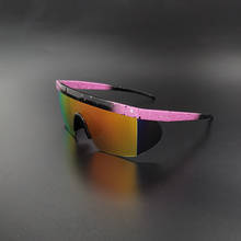 Óculos esportivo uv400 2021, óculos de sol masculino e feminino para corrida, pesca e direção, mtb e bicicleta 2024 - compre barato