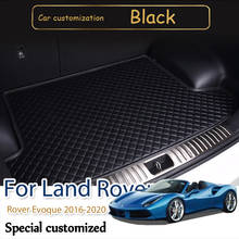 High quality Custom Leather Liner Car Trunk Mat Cargo Compartment Floor Carpet Mud For Land Rover Range Rover Evoque 2016-2020 2024 - buy cheap