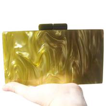 Pearl green Acrylic Women Evening Bag Ladies Luxury Purses And Handbags Female Shoulder Bags Day Clutch Girls Wedding Party Bag 2024 - buy cheap