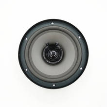 New 2021 I KEY BUY 1pc 6/6.5 Inch Full Range Car Speaker Max150W 4 Ohm  30w RMS Dual Cone Foam Edge Round Audio 2024 - buy cheap