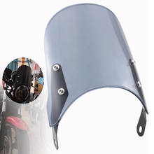 Motorcycle Windshield Compact Sport Wind Deflector Smoke Screen For Triumph Bonneville T100 T120 T 100 T 120 Fairing Visor 2024 - buy cheap