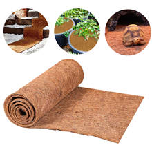 Tapete de Coco Natural de 50x10 0cm, rollo a granel, tapete de palma de Coco para colgar en la pared, cestas, tapete para maceta 2024 - compra barato