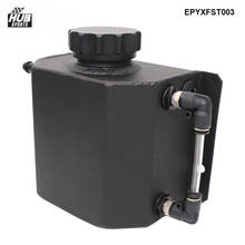 Universal 1L Aluminum Oil Catch Can Tank Reservoir with Drain Plug Racing Oil Catch Tank  EPYXFST003 2024 - buy cheap