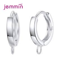 Популярные женские серьги-кольца из стерлингового серебра S925 пробы, аксессуары, подарок на свадьбу, модные ювелирные изделия для влюбленных 2024 - купить недорого